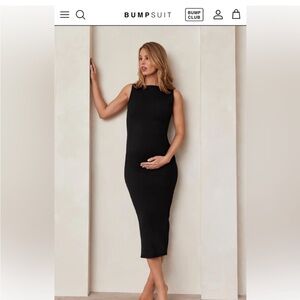 Ribbed bumpsuit dress size M